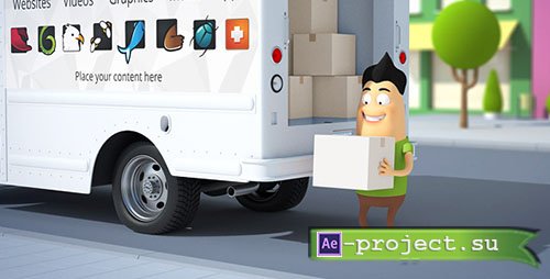 Videohive: Logo with George - Project for After Effects 