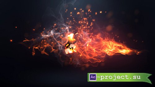 Videohive: Fire Logo Intro 20215162 - Project for After Effects 