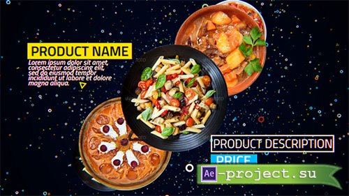 Videohive: 4K Restaurant Product Promo - Project for After Effects 
