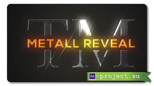 Videohive: Bright Metallic Logo Reveal - Project for After Effects 