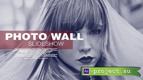 Photo Wall Slideshow 44020 - After Effects Templates
