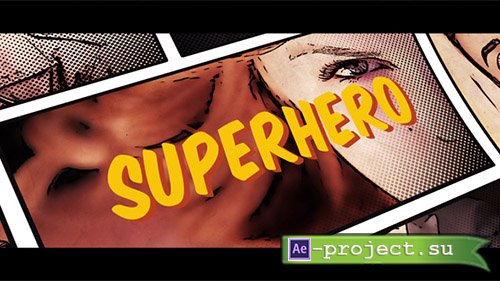 Videohive: Superhero Opener - Project for After Effects 
