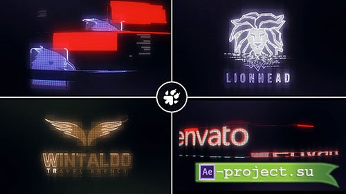 Videohive: Digital Glitch Logo - Project for After Effects 