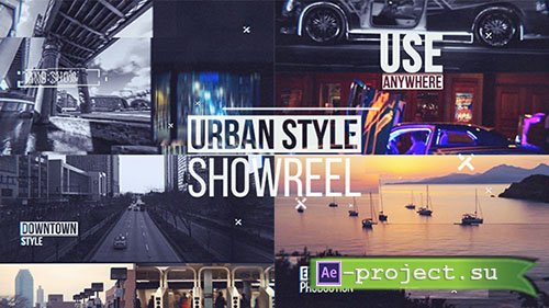 Videohive: Urban Showreel - Project for After Effects 