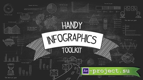 Videohive: Handy- Infographics Toolkit - Project for After Effects 