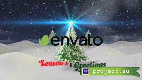Videohive: Christmas Particles Tree - Project for After Effects 