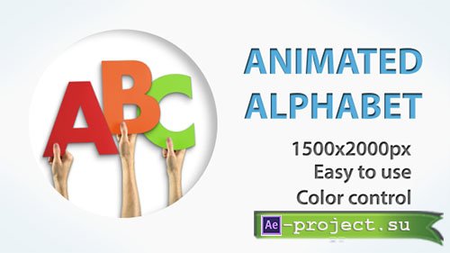 Videohive: Paper Alphabet - Project for After Effects