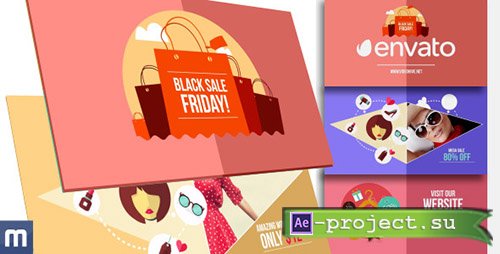 Videohive: Black Friday Sale - Online Promo - Project for After Effects 
