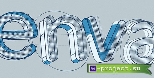Videohive: Structure - 3D Character/Title/Logo Pack - Project for After Effects 