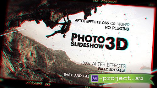 Videohive: Photo Slideshow 3D - Project for After Effects 