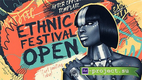 Videohive: Ethnic Festival Open - Project for After Effects 