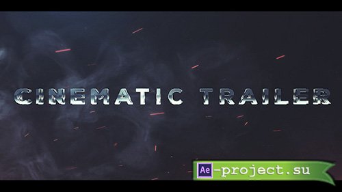 Videohive: Cinematic Trailer Titles 18604153 - Project for After Effects 