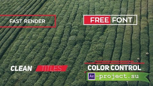 Modern Titles - After Effects Templates