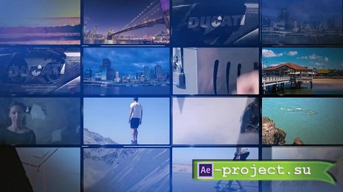 Media Wall 2 45587 - After Effects Templates  