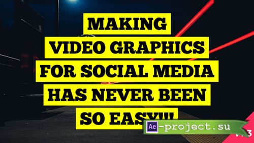 Videohive: Social Media Pack 3D - Project for After Effects 