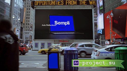 Videohive: New York City Billboards - Project for After Effects