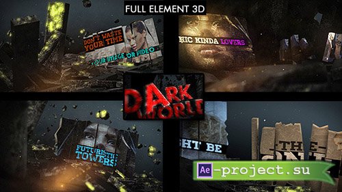 Videohive: Dark World Opener - Project for After Effects 
