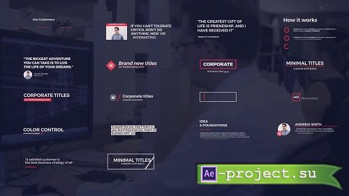 Corporate Titles 45138 - After Effects Templates