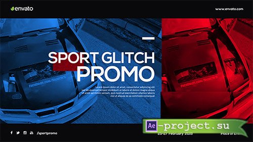 Videohive: Sport Glitch Promo 14281104 - Project for After Effects 