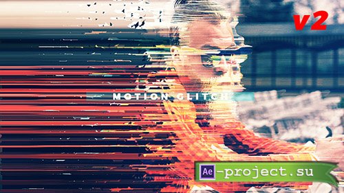 Videohive: Fast Motion Glitch Slideshow - Project for After Effects 
