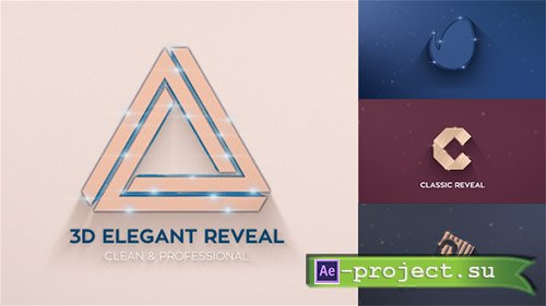 Videohive: Elegant 3D Reveals - Project for After Effects 
