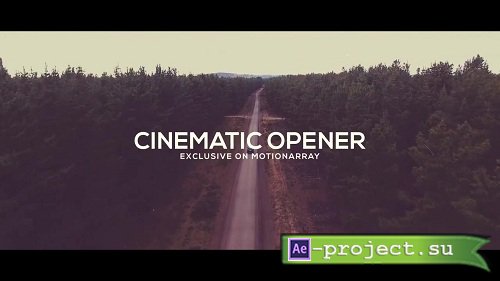 Cinematic Opener 44348 - After Effects Templates
