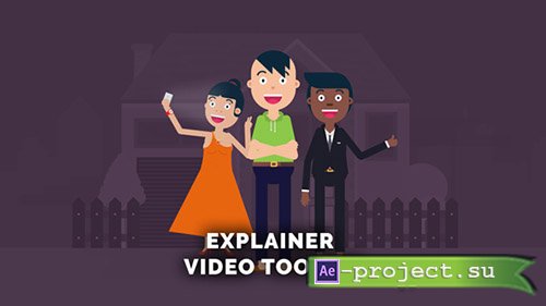 Videohive: Character Maker - Explainer Video Toolkit 2 - Project for After Effects 