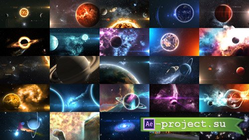 Videohive: Solar System Massive Kit - Project for After Effects