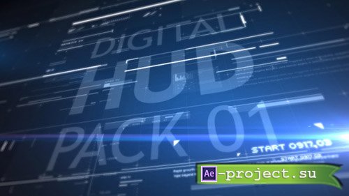 Videohive: HUD Pack 01 - Project for After Effects 