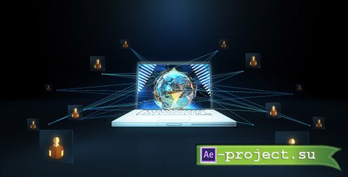 Videohive: Network Earth - Project for After Effects 