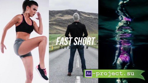 Fast Short Slideshow - After Effects Templates