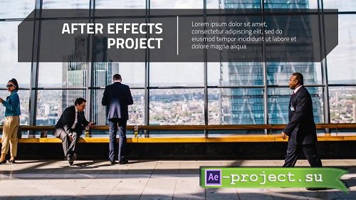 Lines Up - Business Presentation - After Effects Templates