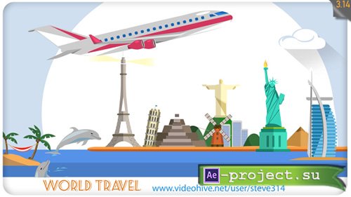 Videohive: World Travel - Project for After Effects 