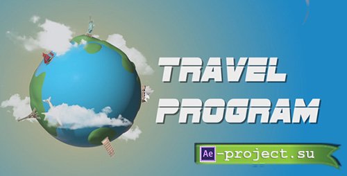 Videohive: Travel Program Broadcast - Project for After Effects  