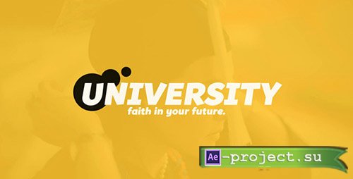 Videohive: University TV Spot 01 - Project for After Effects 