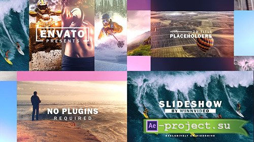 Videohive: Slideshow 19421132 - Project for After Effects 
