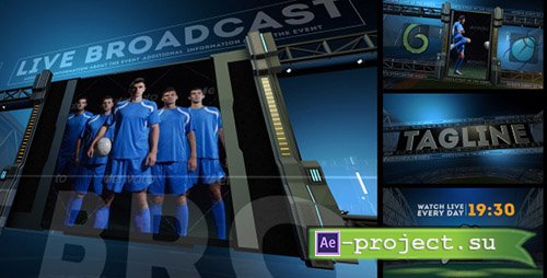 Videohive: Sports Arena Promo Package - Project for After Effects 