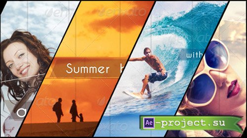 Videohive: Holiday Slideshow and Animated Typeface - Project for After Effects 