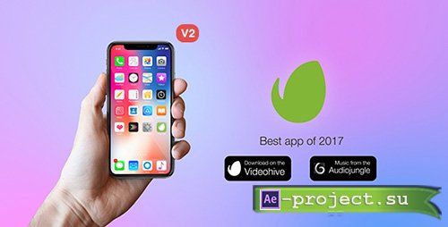 Videohive: Phone X // App Promo Kit - Project for After Effects 