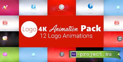 Videohive: Logo 4K Animation Pack - Project for After Effects 