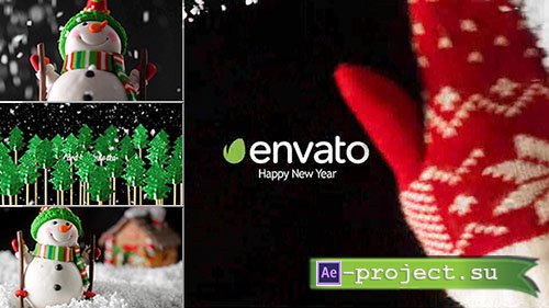 Videohive: New Year Card 18537332 - Project for After Effects 