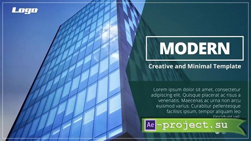 Minimal Promo Presentation - After Effects Templates