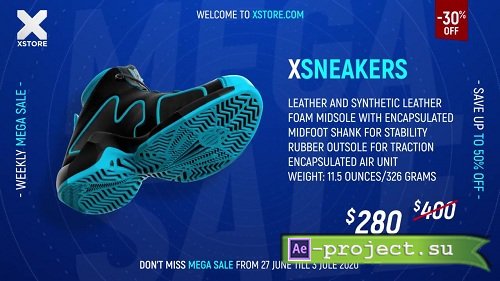 XStore - Sale Promo - After Effects Templates