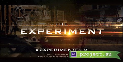 Videohive: Cinematic Trailer Experiment - Project for After Effects 
