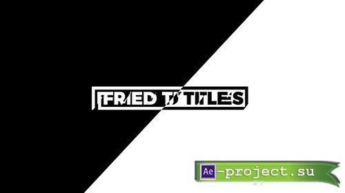 Videohive: Framed Titles 20840764 - Project for After Effects 