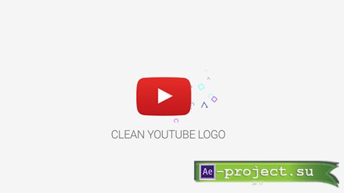 Videohive: Clean Youtube Logo - Project for After Effects 