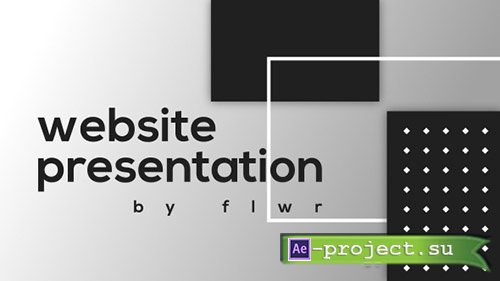 Videohive: Flat Website Presentation - Project for After Effects 