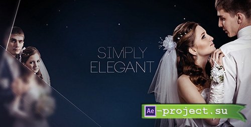 Videohive: Simply Elegant Slideshow - Project for After Effects 