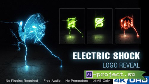 Videohive: Electric Shock Logo Reveal - Project for After Effects 