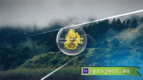 Videohive: Smoke Parallax Opener I Slideshow - Project for After Effects 